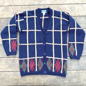*VINTAGE* PENDLETON Size Medium Button Up Cardigan Sweater